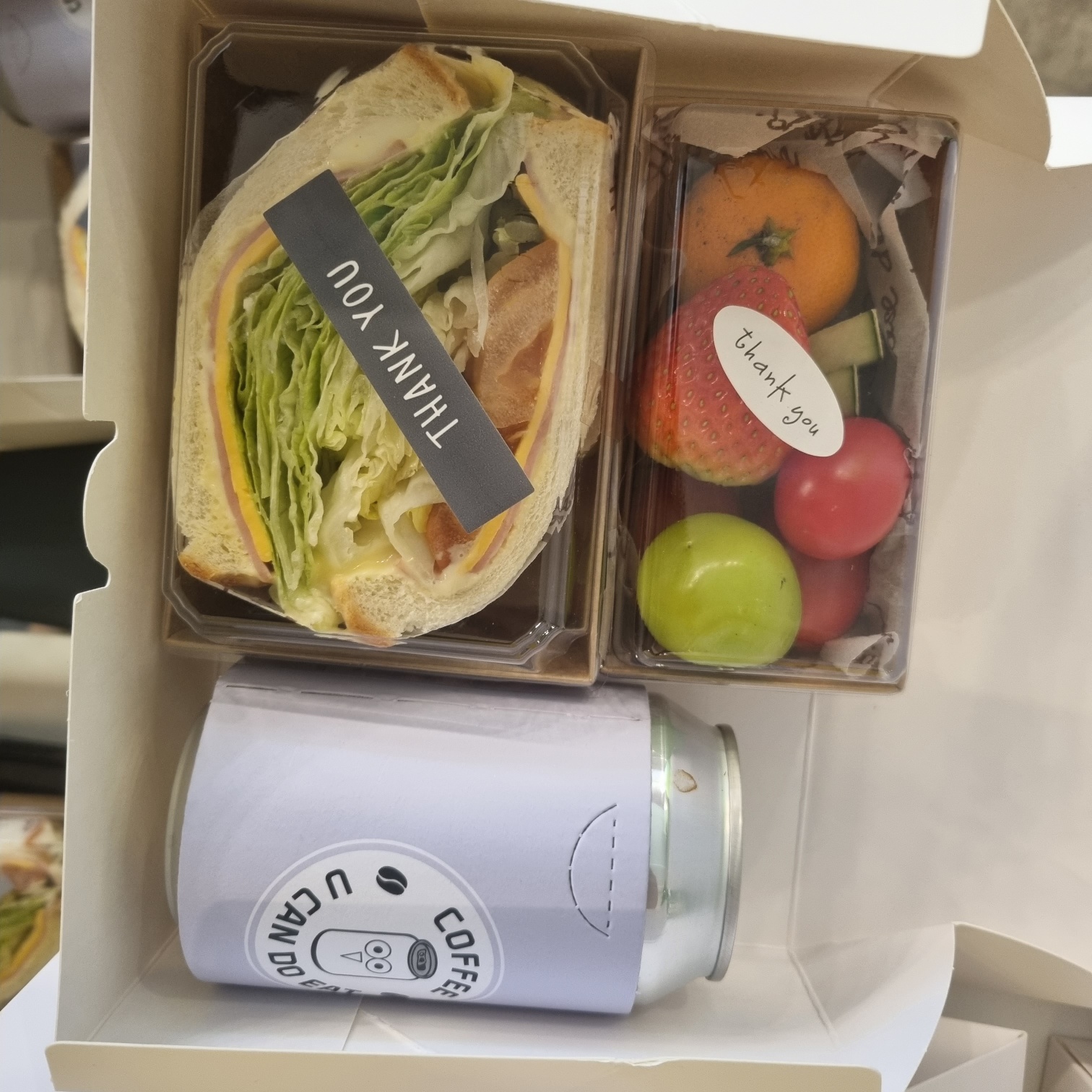 프리미엄 샌드위치 도시락